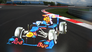 Illustration for article titled Formula 1 cars made entirely out of light
